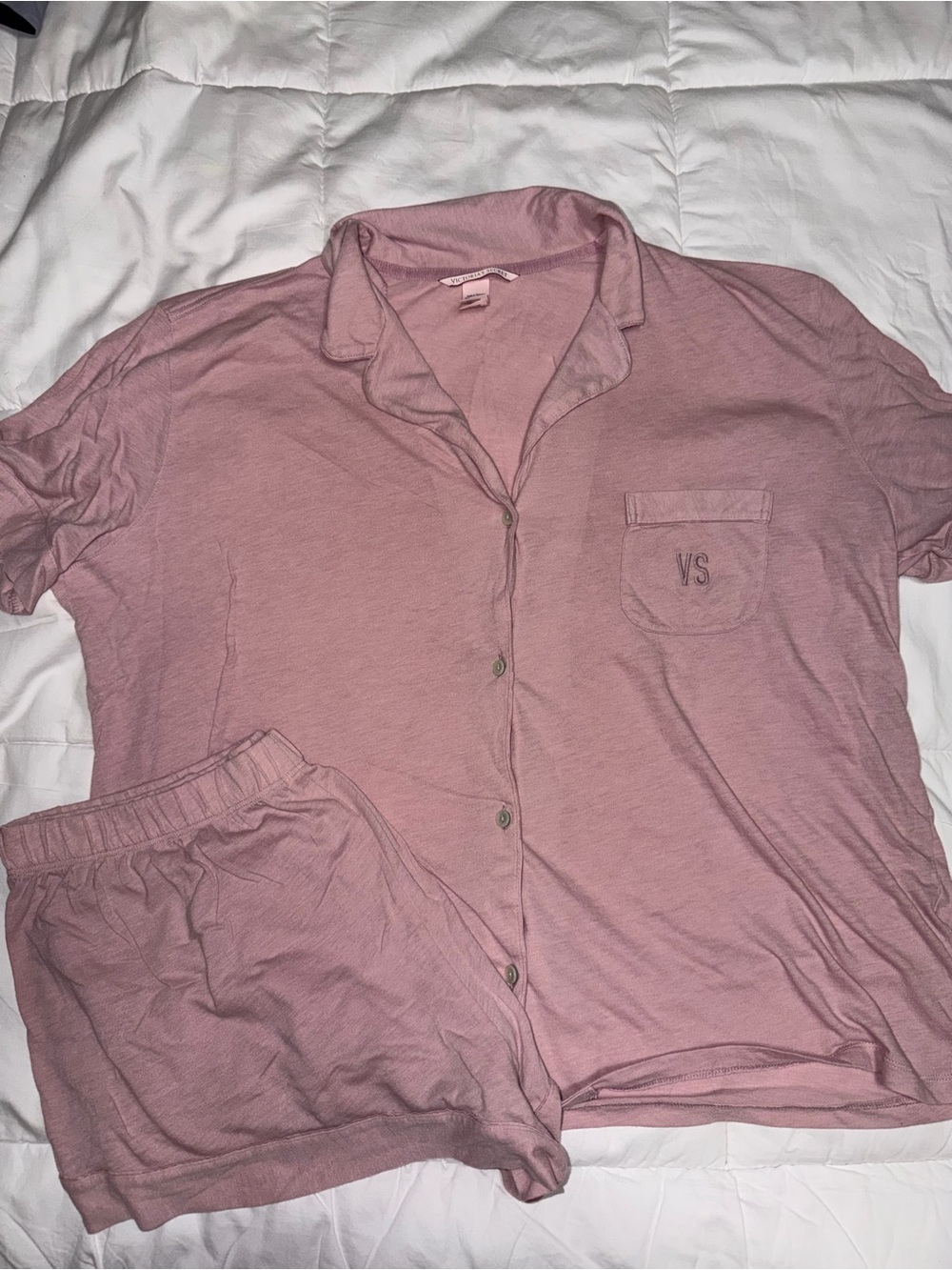 Victoria's Secret Short Sleeve Pajama Set
